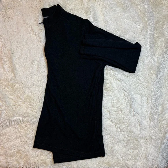 Adidas men’s charcoal Long Sleeve 1/4 zip XL - Picture 4 of 7